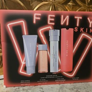 Fenty Beauty Skincare Set - Purple, Pink, Red